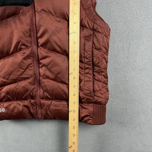 The North Face Jacket Womens Small 550 Down Puffer Outdoor Full Zip Hooded - Picture 5 of 6
